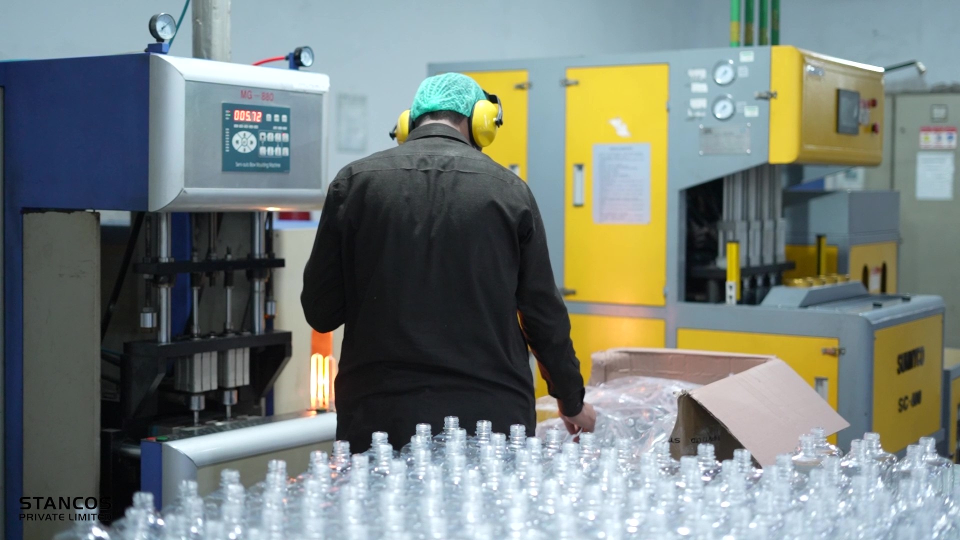 Plastech blow moulding operation